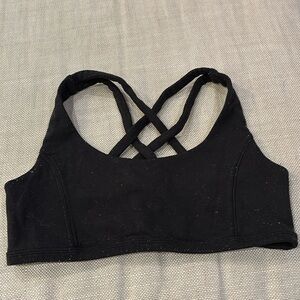Ivivva black sport bra